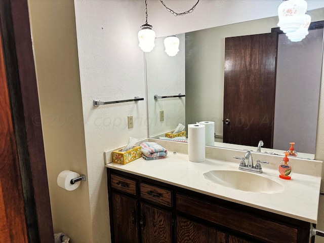 106 Middle St, Balko, OK 73931 - bathroom featuring vanity