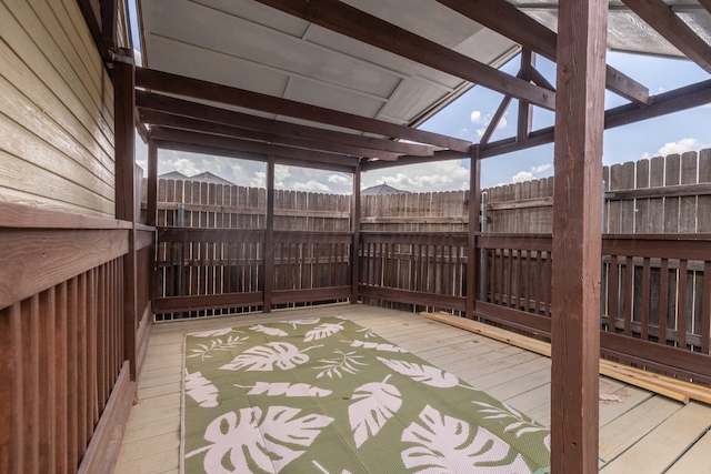 8102 Little Rock Dr, Amarillo, TX 79118 - view of patio / terrace with a deck