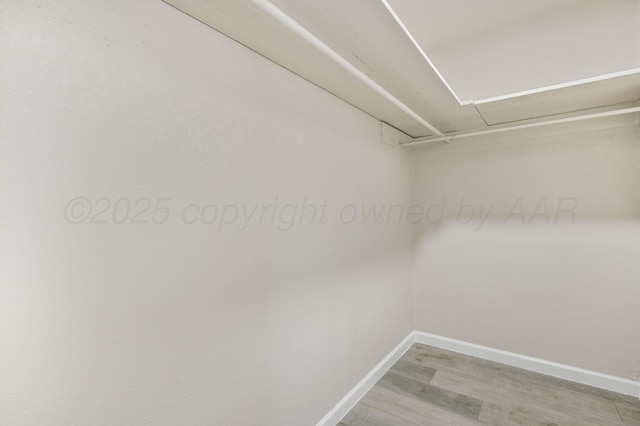 918 N Gray St, Amarillo, TX 79065 - walk in closet with light wood finished floors