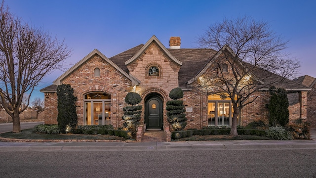 view of english style home