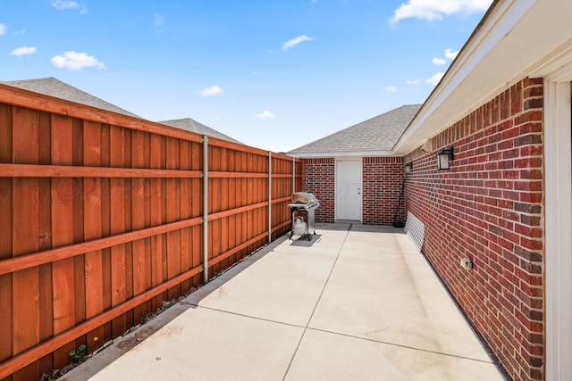 3001 Bismarck Ave, Amarillo, TX 79118 - view of patio / terrace with a fenced backyard and area for grilling