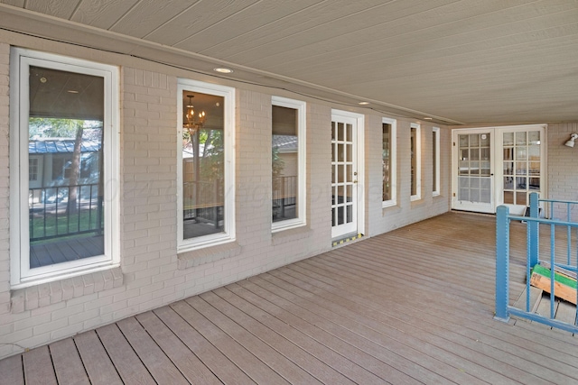 2614 Parker St, Amarillo, TX 79109 - view of deck
