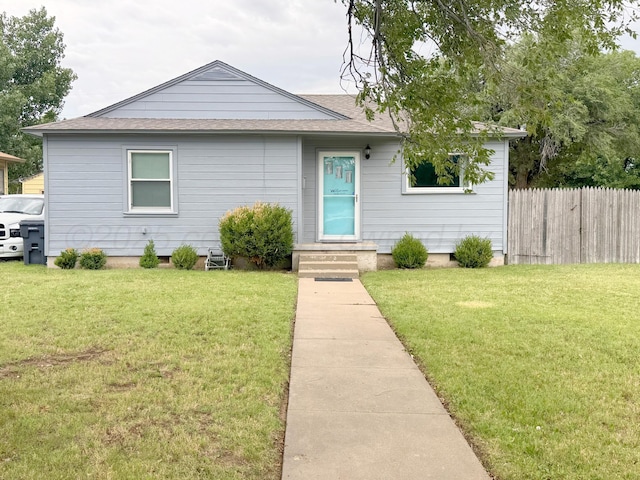 4300 Gables St, Amarillo, TX 79110 - view of front facade with a shingled roof and entry steps