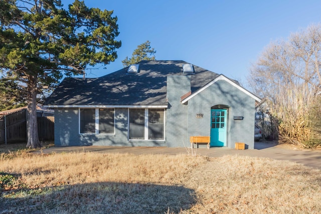 view of rear view of house