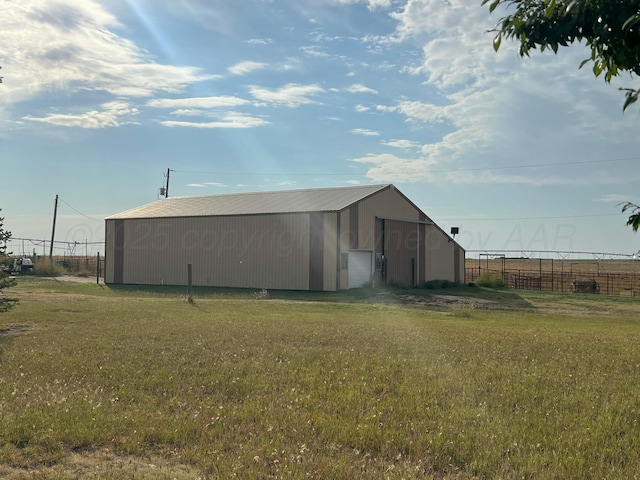 14680 County Road 6, Booker, TX 79005 - view of pole building