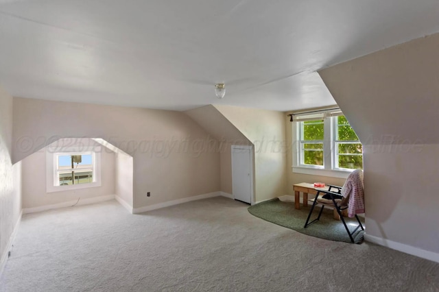 110 N Houston St, Shamrock, TX 79079 - bonus room with carpet floors and vaulted ceiling