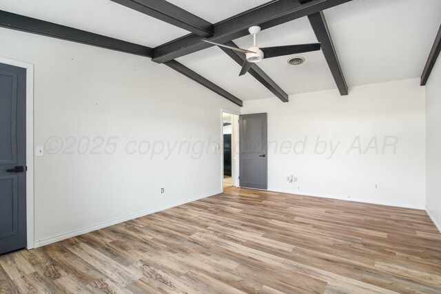 6206 Yale St, Amarillo, TX 79109 - empty room with light wood-style floors and baseboards