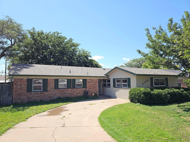 3304 Janet Dr, Amarillo, TX 79109 - single story home with brick siding and driveway