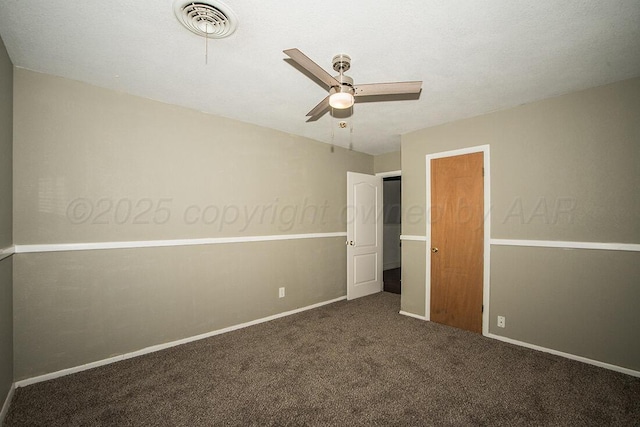 3122 Nebraska St, Amarillo, TX 79106 - unfurnished bedroom with carpet and a ceiling fan