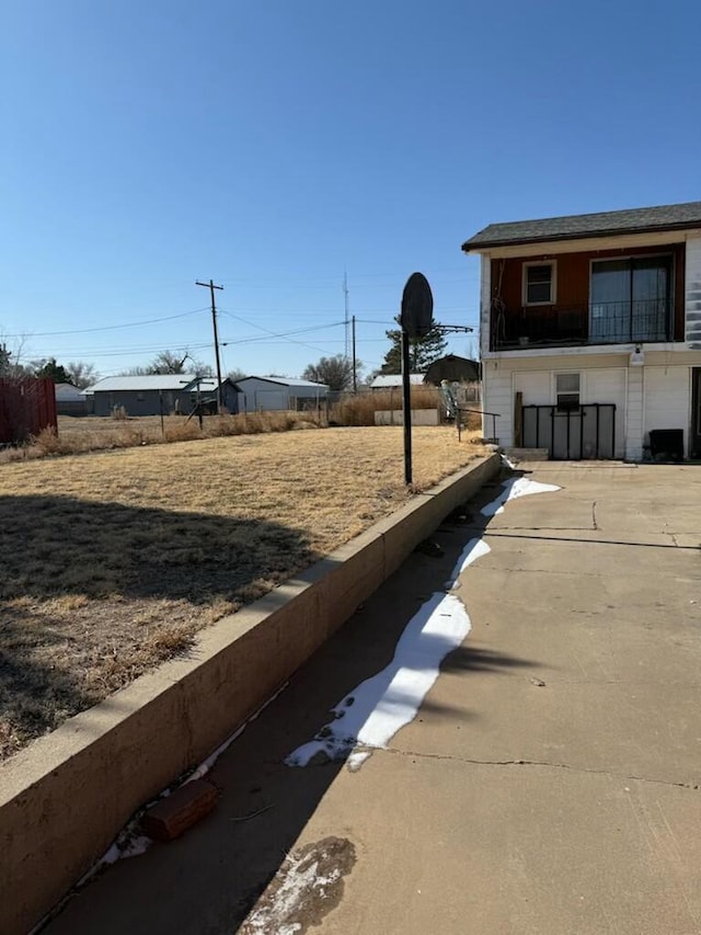 view of yard