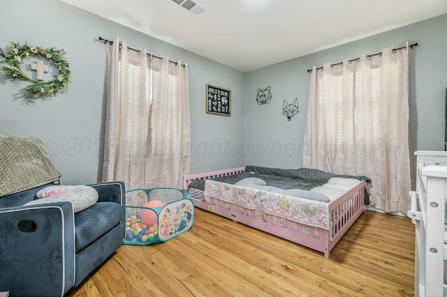 4639 S Hughes St, Amarillo, TX 79110 - bedroom with wood finished floors