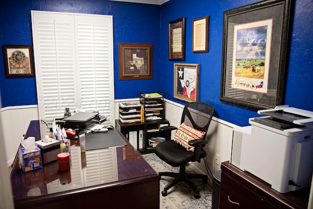 view of office space