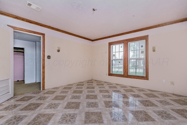 102 S Sumner St, Pampa, TX 79065 - spare room with crown molding