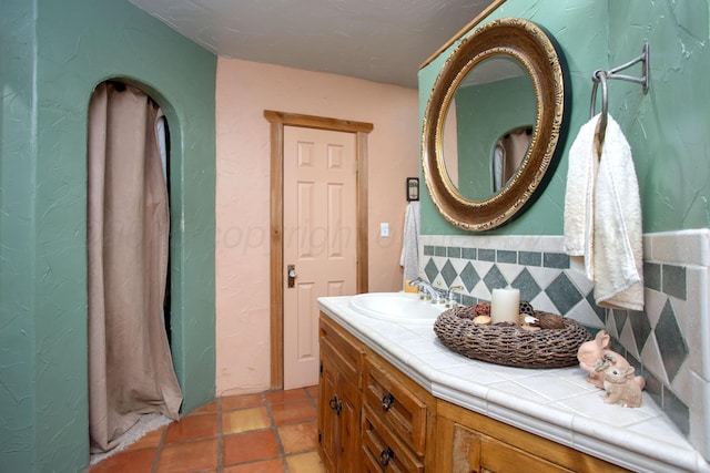 803 N Locust St, Wildorado, TX 79098 - bathroom featuring vanity