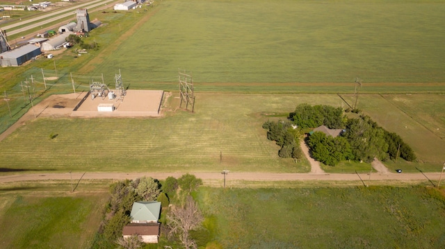 803 N Locust St, Wildorado, TX 79098 - aerial overview of property's location featuring rural landscape