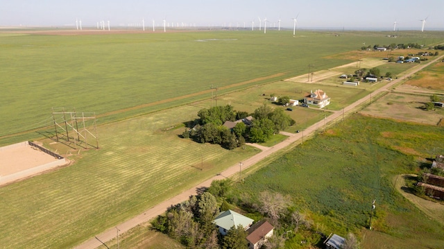 803 N Locust St, Wildorado, TX 79098 - aerial view of property and surrounding area with rural landscape and a pastoral area