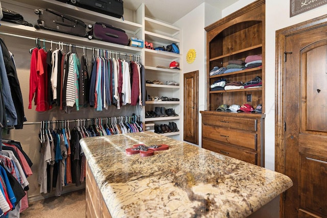 2501 Mackenzie Trl, Amarillo, TX 79124 - spacious closet featuring carpet