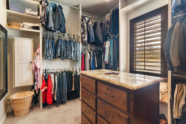 2501 Mackenzie Trl, Amarillo, TX 79124 - walk in closet featuring carpet