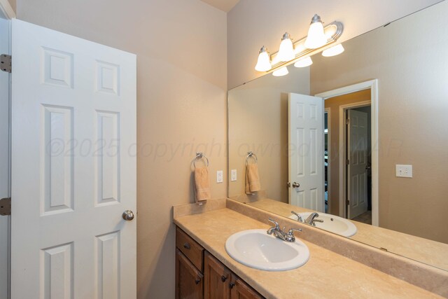 3508 Bismarck Ave, Amarillo, TX 79118 - bathroom featuring vanity