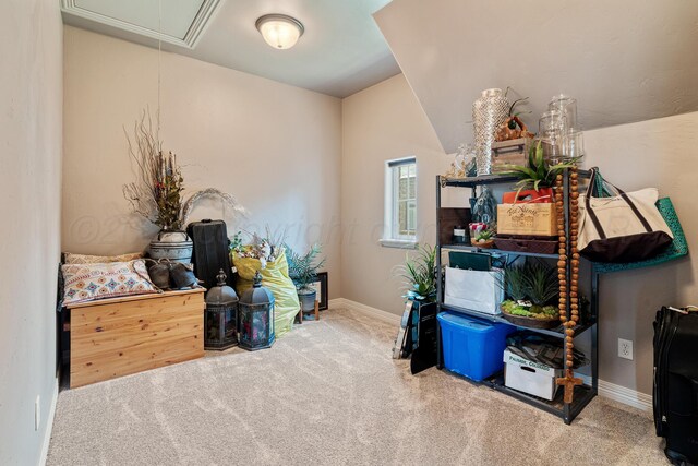 4 Kingsridge Pl, Amarillo, TX 79106 - interior space with attic access
