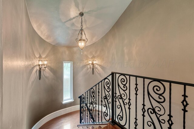 4 Kingsridge Pl, Amarillo, TX 79106 - stairs featuring baseboards