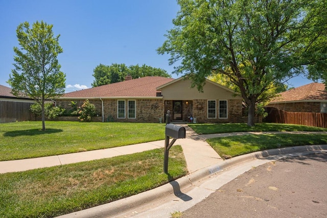 5105 Black Oak Dr, Amarillo, TX 79110 - single story home featuring brick siding and a chimney