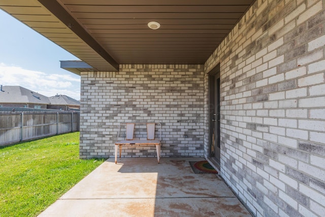7701 Bellamy Dr, Amarillo, TX 79119 - view of patio