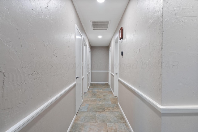 3607 Fleetwood Dr, Amarillo, TX 79109 - corridor with stone finish flooring and recessed lighting