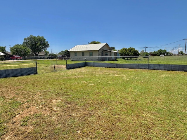 605 E 4th St, Panhandle, TX 79068 - view of yard