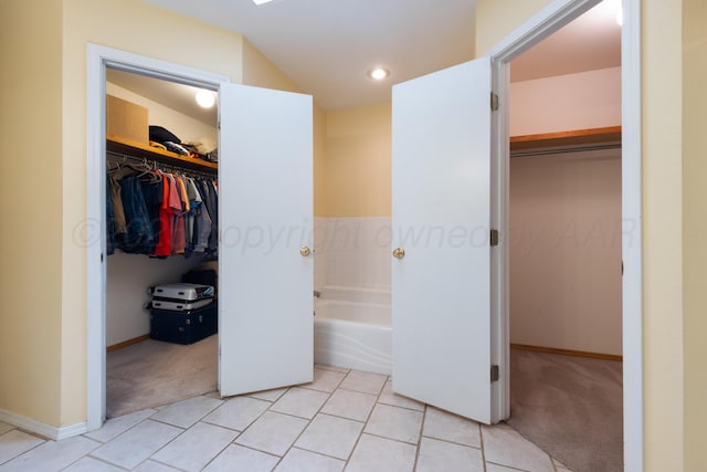 view of closet