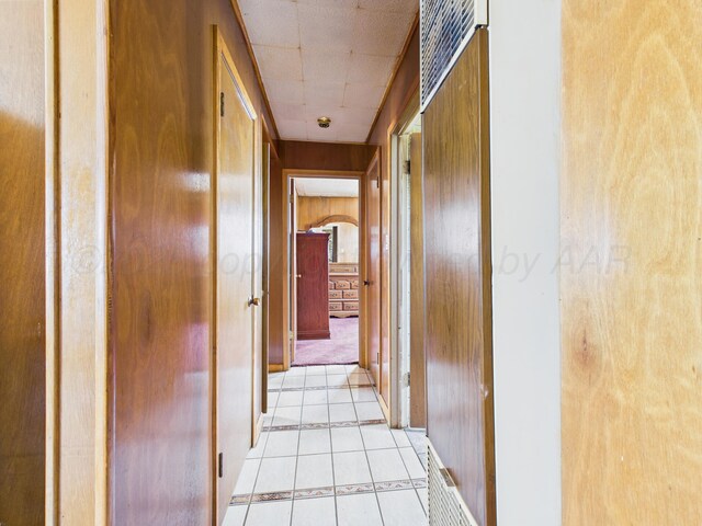 1108 Campanella Dr, Pampa, TX 79065 - corridor with light tile patterned floors