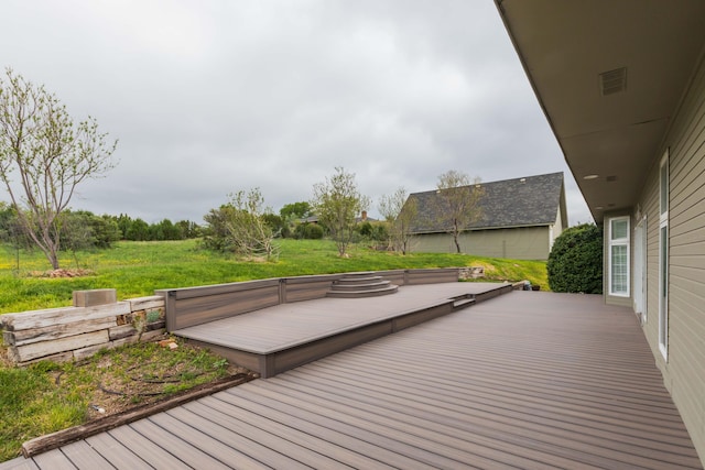 deck featuring visible vents