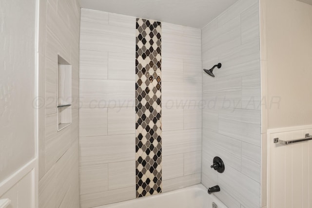 3506 Barclay Dr, Amarillo, TX 79109 - full bathroom with washtub / shower combination