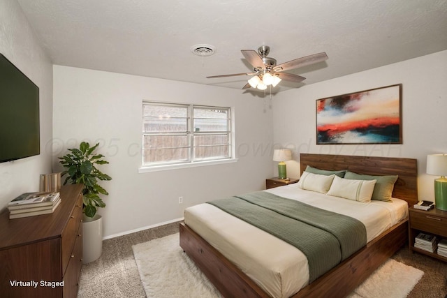 3506 Barclay Dr, Amarillo, TX 79109 - carpeted bedroom with baseboards