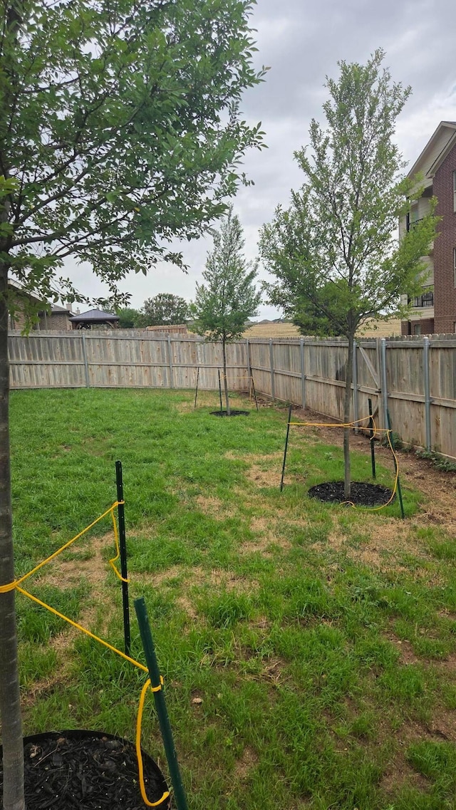 8908 Zoe Dr, Amarillo, TX 79119 - view of fenced backyard