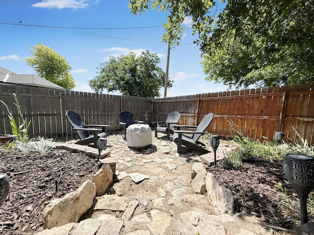 8 Glenbrook Dr, Borger, TX 79007 - view of fenced backyard