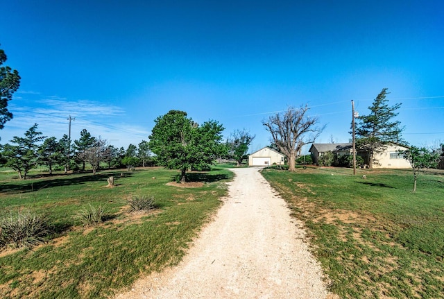 2723 County Road O, Friona, TX 79035 - view of dirt / gravel driveway