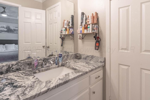 3102 S Bivins St, Amarillo, TX 79103 - bathroom featuring vanity