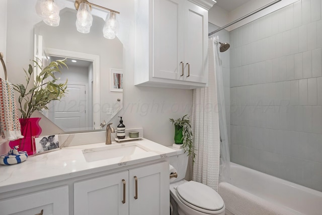 8100 Pensacola Ave, Amarillo, TX 79118 - bathroom featuring vanity and shower / bath combo with shower curtain