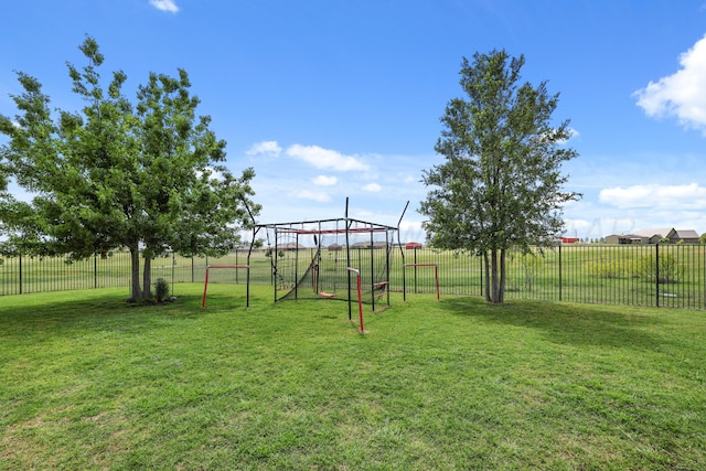 13050 Wilderness Trl, Amarillo, TX 79118 - view of yard with a playground
