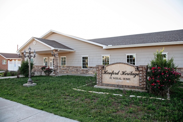 411 E 6th St, Hereford, TX 79045 - community sign featuring a lawn