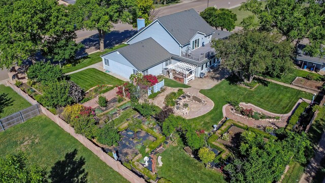 620 N Main St, Stratford, TX 79084 - aerial view of property's location