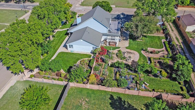620 N Main St, Stratford, TX 79084 - aerial view of property and surrounding area