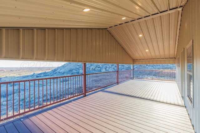 8801 Sharman Loop, Amarillo, TX 79124 - view of wooden terrace