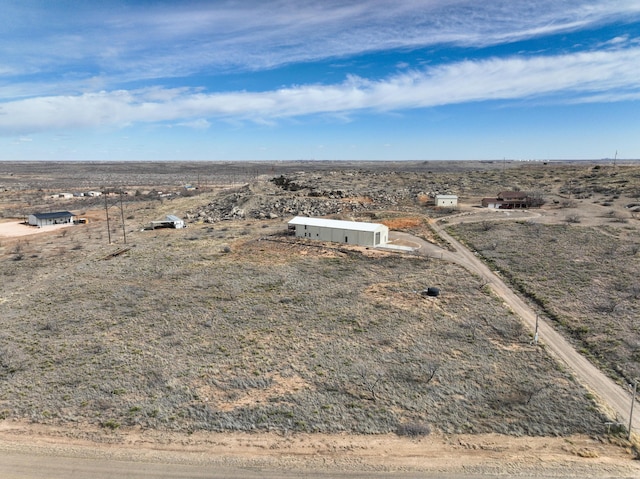 8801 Sharman Loop, Amarillo, TX 79124 - birds eye view of property featuring a rural view and a desert view