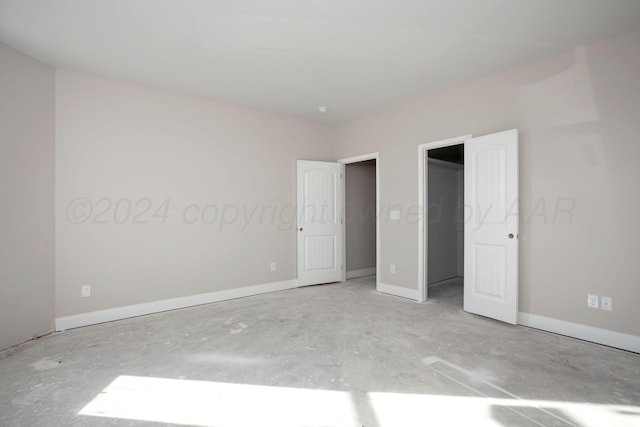 view of empty room