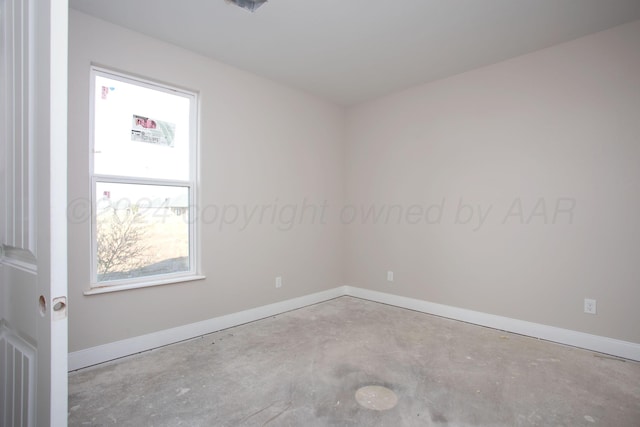 interior space featuring light brown cabinetry