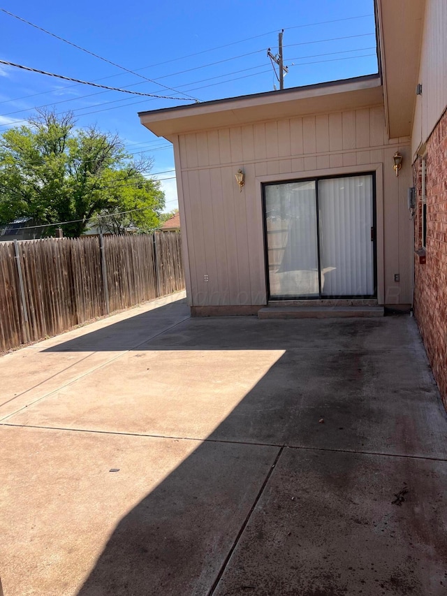 224 Beach St, Hereford, TX 79045 - view of patio with fence