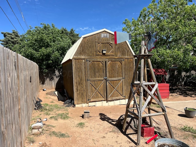 415 Mesquite Ave, Amarillo, TX 79108 - view of shed featuring fence