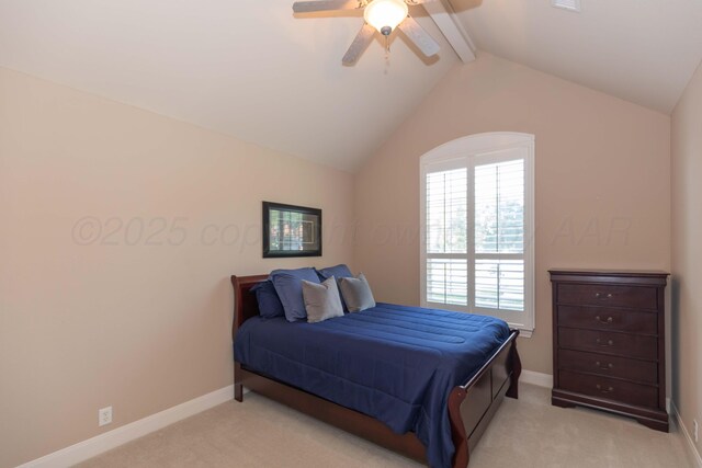 6600 Pepper Tree Pl, Amarillo, TX 79124 - bedroom featuring light carpet and a ceiling fan